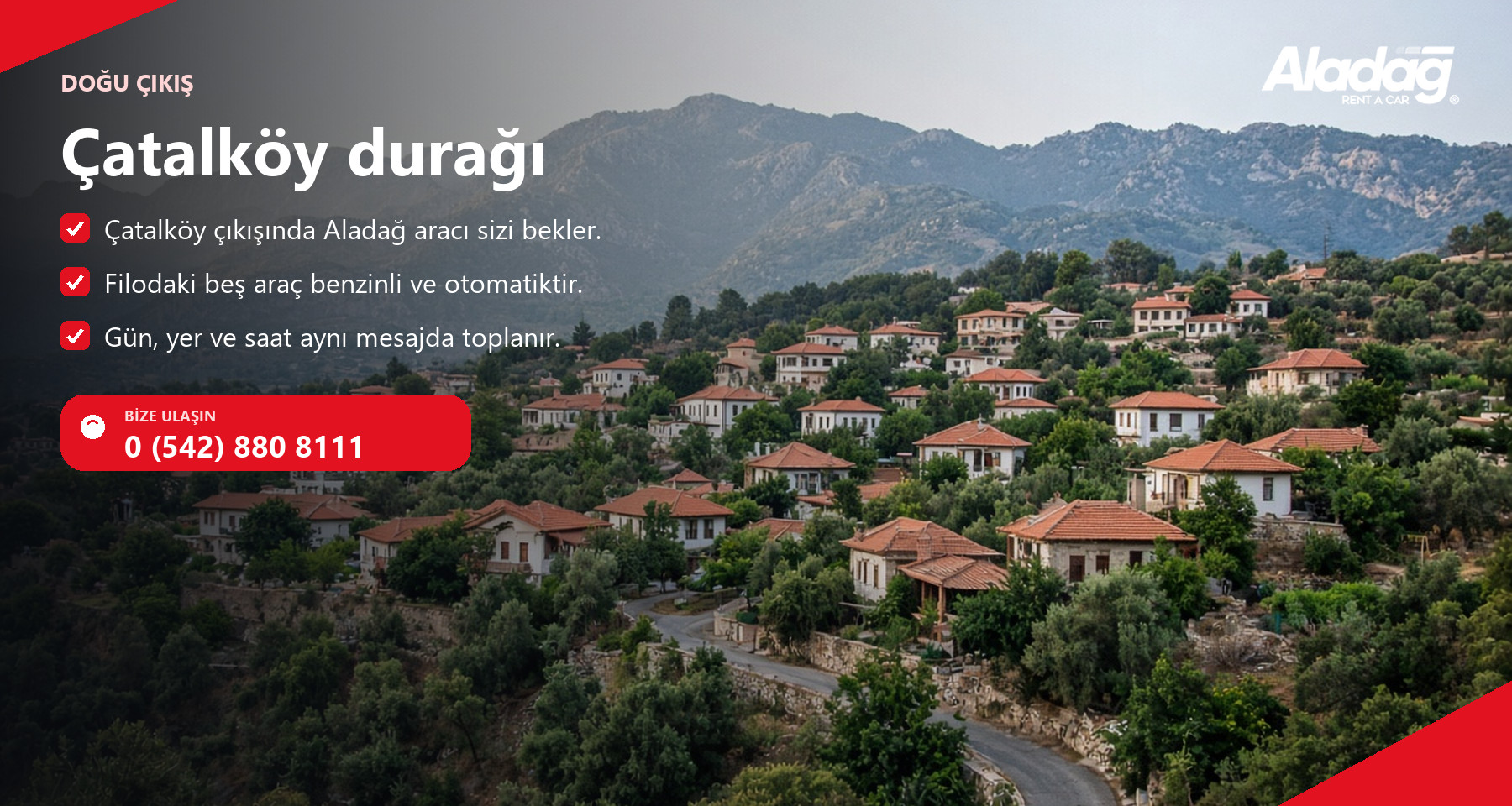 Çatalköy durağı