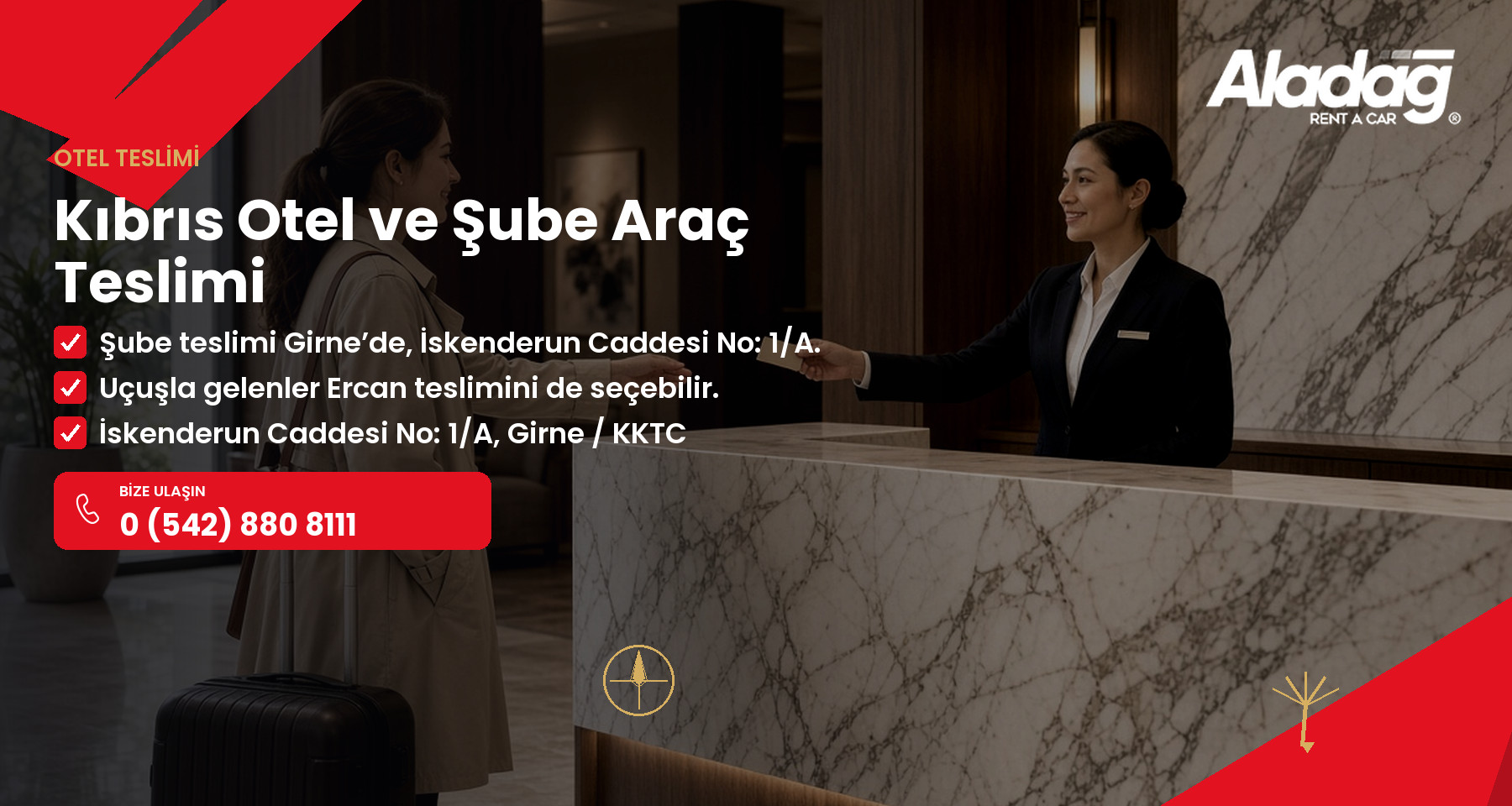 Kıbrıs Otel ve Şube Araç Teslimi