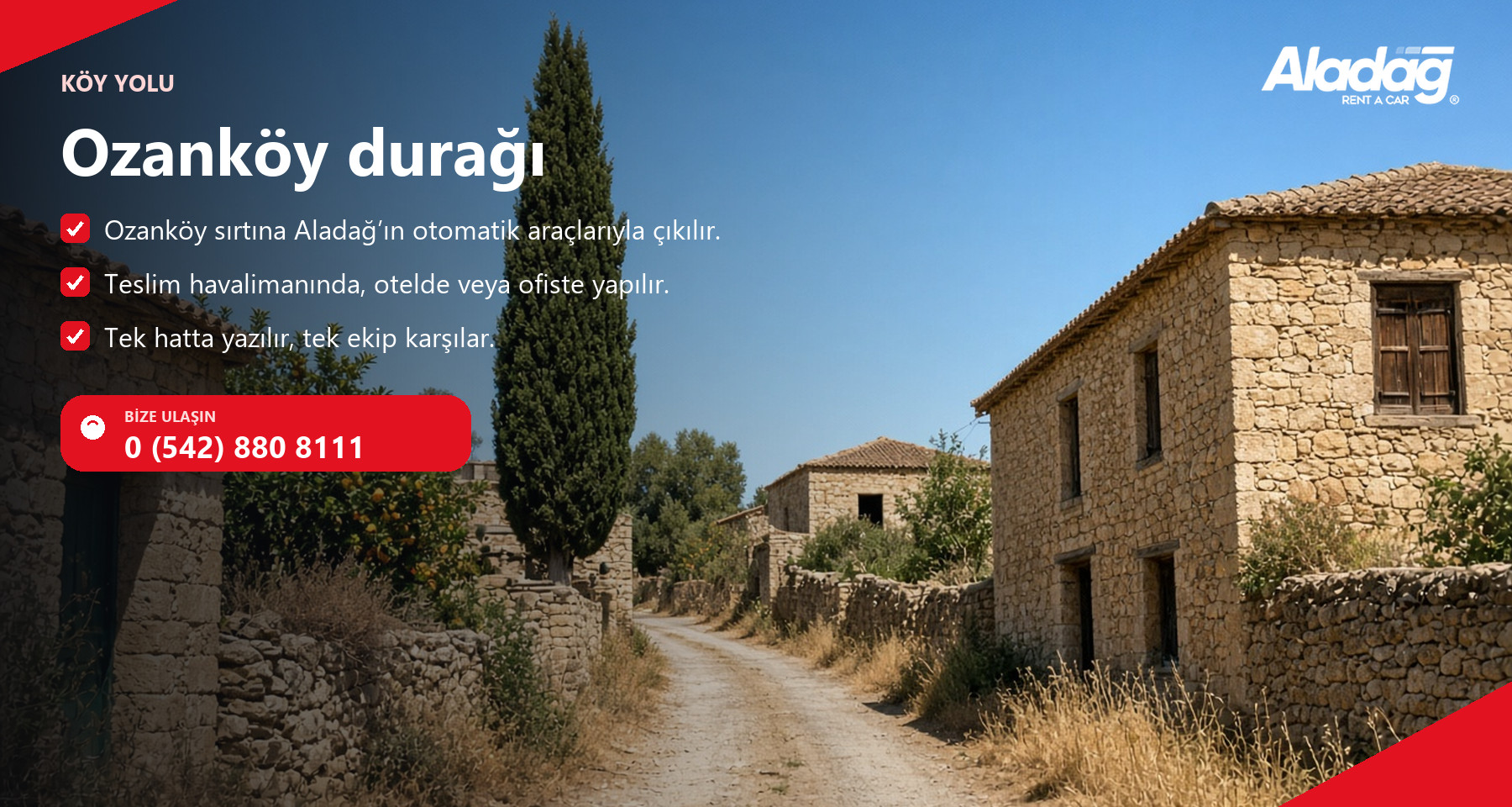 Ozanköy durağı