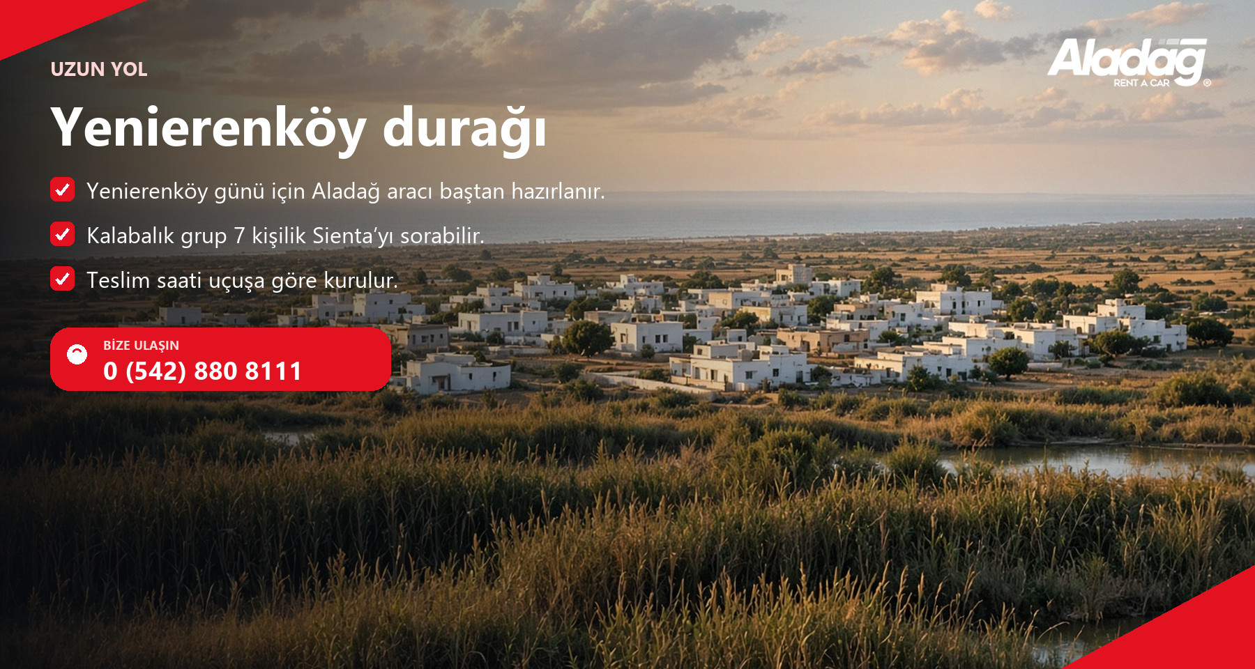Yenierenköy durağı